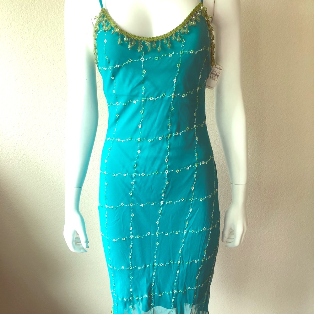 BETSEY JOHNSON EMBELLISHED DRESS NWT SZ M